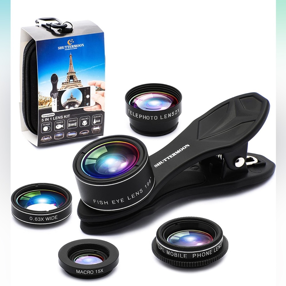 Shuttermoon 5 in 1 Lens Kit